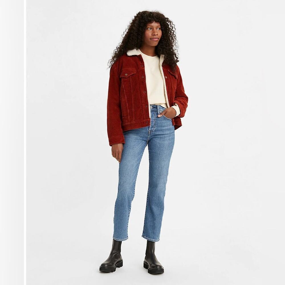 Levi's Blue Ankle & Cropped Jeans